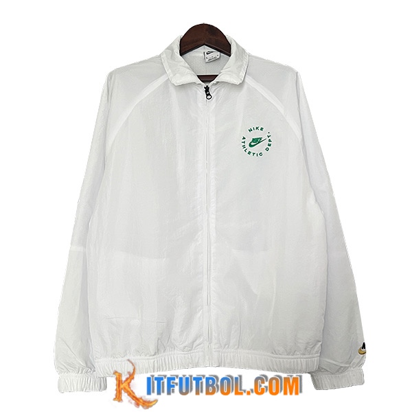 Rompevientos Nike Blanco/Verde 2024/2025