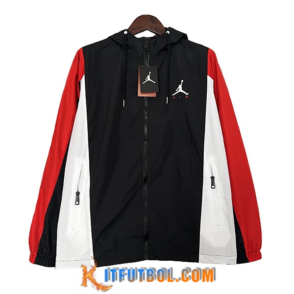 Rompevientos Jordan Negro/Blanco/Rojo 2024/2025