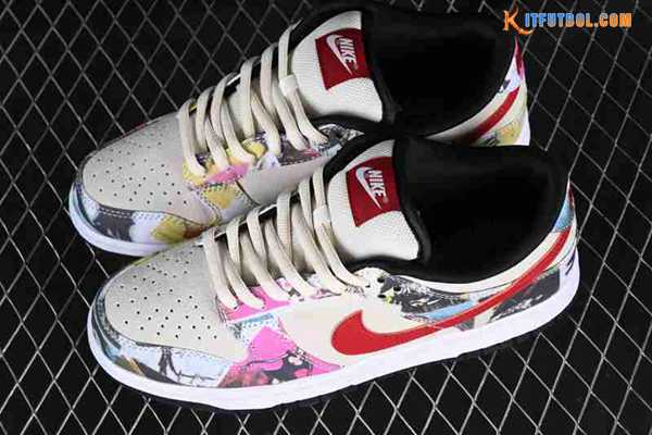 Nike SB Dunk Low Beige/Rojo 308270-111