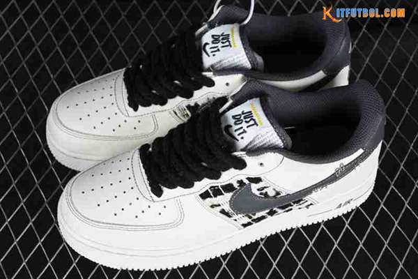 Nike Air Force 1'07 Low Blanco/Gris/Negro FJ7740-017