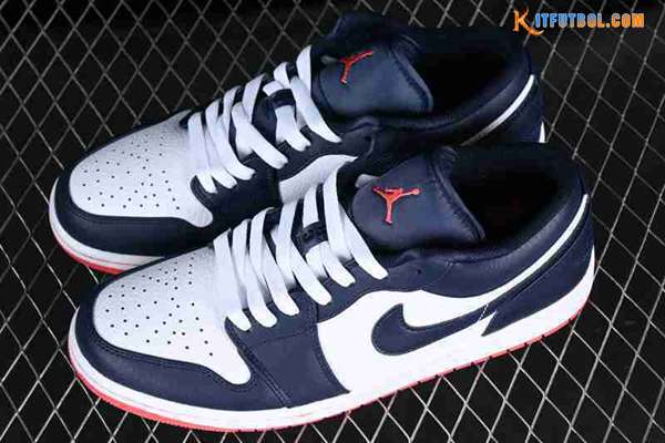 Nike Air Jordan 1 Low Blanco/Azul 553558-481