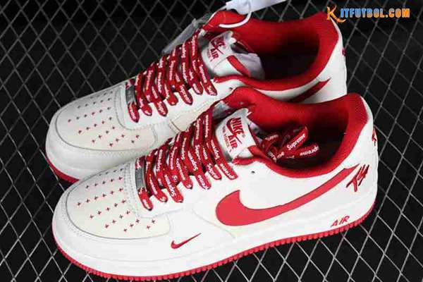 Nike Air Force 1'07 Low Blanco/Rojo PF9055-758