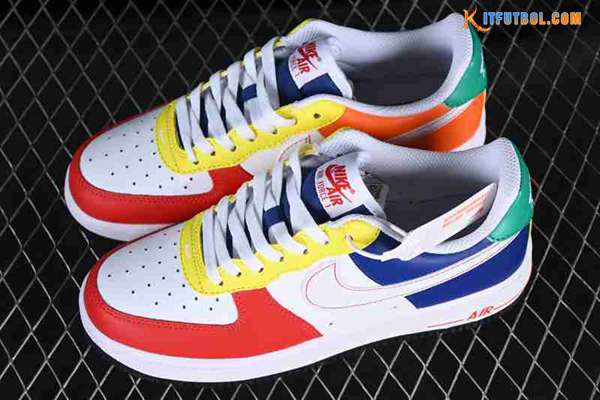 Nike Air Force 1'07 Low Blanco/Rojo/Azul FN6840-657