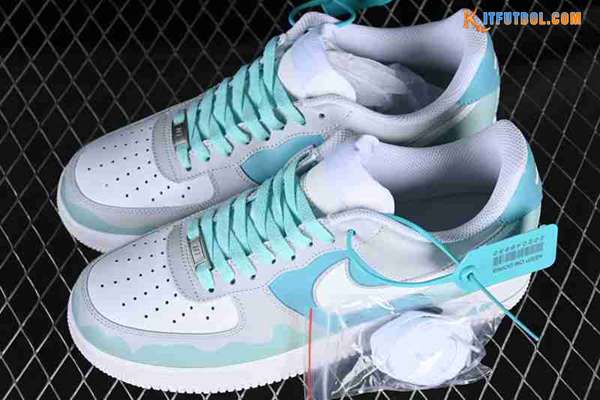 Nike Air Force 1'07 Low Blanco/Gris/Azul CW2288-111