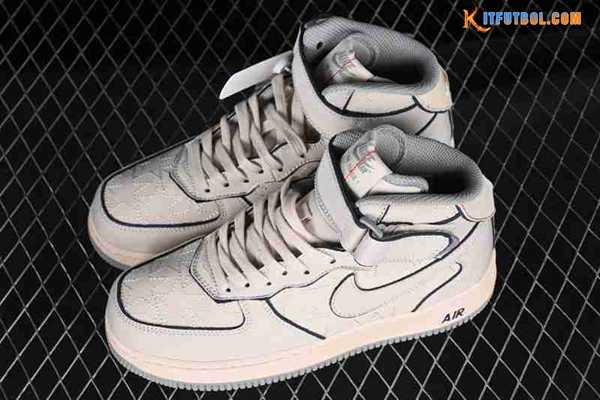 Nike Air Force 1'07 Mid Gris/Amarillo/Negro DZ5367-219