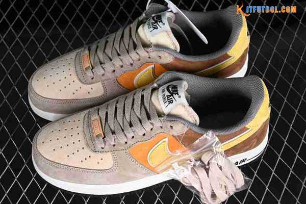 Nike Air Force 1'07 Low Gris/Amarillo/Pardo LF8989-555