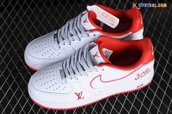 Nike Air Force 1'07 Low Blanco/Rojo CW2288-111