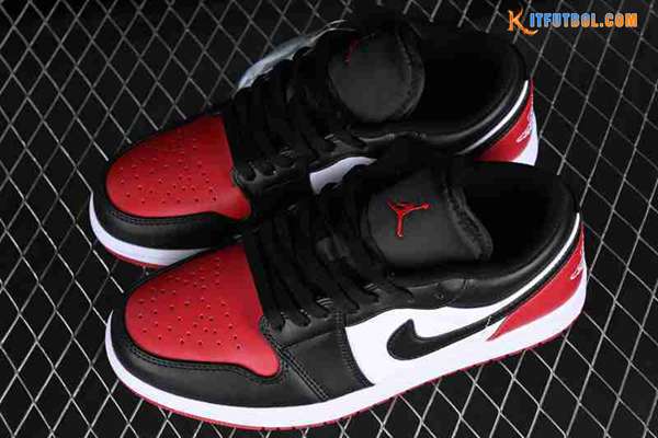 Nike Air Jordan 1 Low Blanco/Negro/Rojo 553558-161