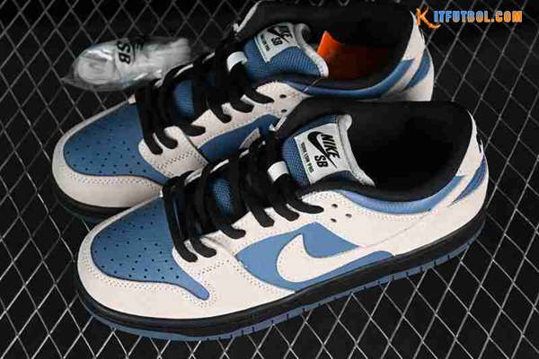 Nike SB Dunk Low Blanco/Negro/Azul BQ6817-200