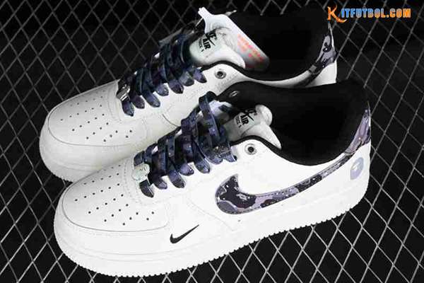 Nike Air Force 1'07 Blanco/Negro/Violeta PF9055-761