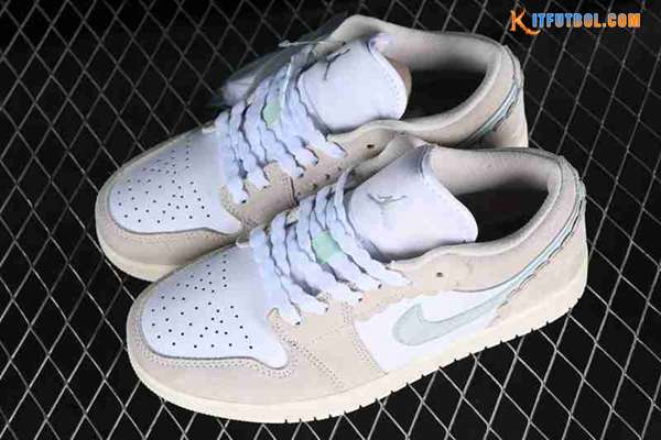 Nike Air Jordan 1 Low Blanco/Beige/Verde DZ5356-800