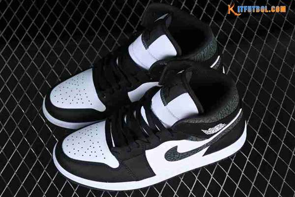 Nike Air Jordan 1 Mid Blanco/Negro FB9911-001-02