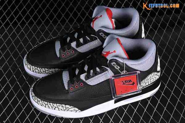 Nike Air Jordan 3 Retro AJ3 Gris/Negro 854262-001