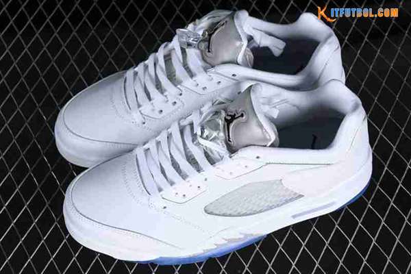 Nike Air Jordan 5 AJ5 Blanco/Gris 819172-122