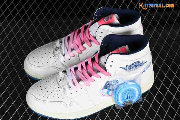 Nike Air Jordan 1 High Zoom CMFT Blanco/Rosa/Azul FV3565-100