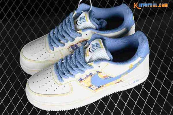 Nike Air Force 1'07 Blanco/Azul FJ7740-018