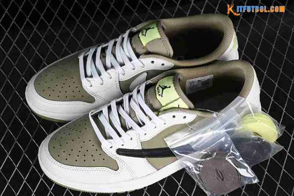 Nike Air Jordan 1 Low Blanco/Verde FZ3124-200
