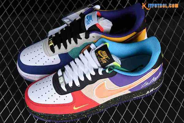 Nike Air Force 1'07 Blanco/Rojo/Naranja/Violeta CT1117-100