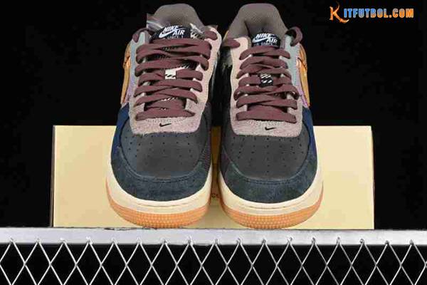 Nike Air Force 1'07 Negro/Pardo/Naranja CN2405-900