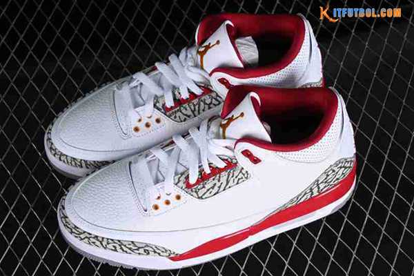 Nike Air Jordan 3 Retro AJ3 CT8532-126 Blanco/Rojo