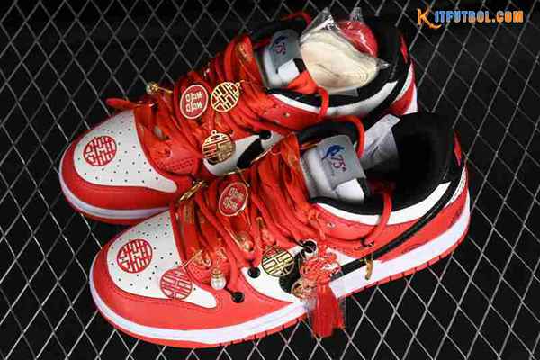 Nike SB Dunk Low Blanco/Negro/Rojo DD3363-100
