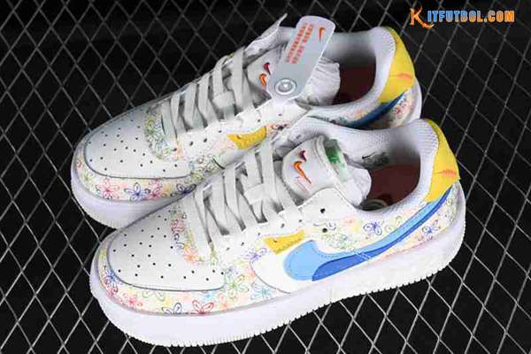 Nike Air Force 1 Fontanka Blanco/Azul/Amarillo DV3211-100