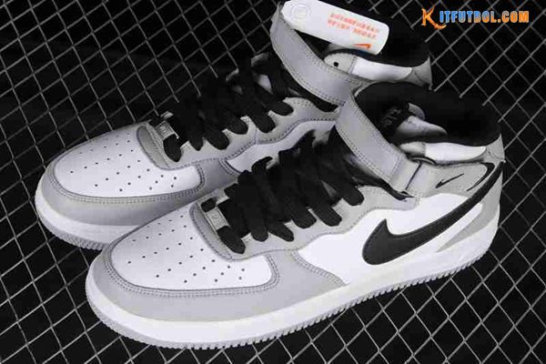 Nike Air Force 1'07 Mid Blanco/Gris/Negro HG1522-016