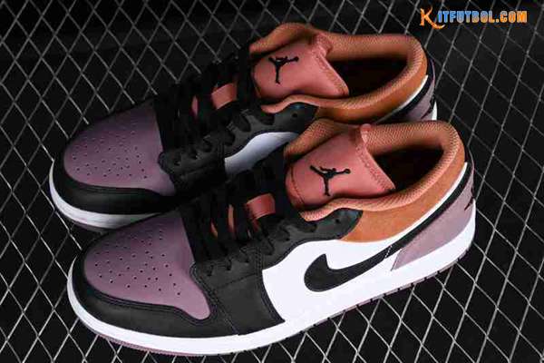 Nike Air Jordan 1 Low Blanco/Negro/Violeta/Pardo FB9907-102