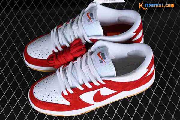 Nike SB Dunk Low Blanco/Rojo FJ5464-600