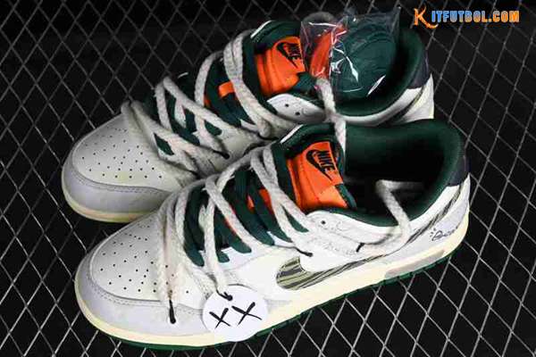 Nike SB Dunk Low Blanco/Gris/Verde DD1391-300