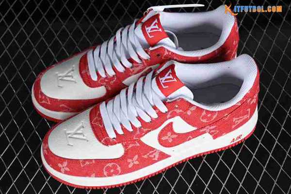 Nike Air Force 1'07 Low Blanco/Rojo CW2288-111-02