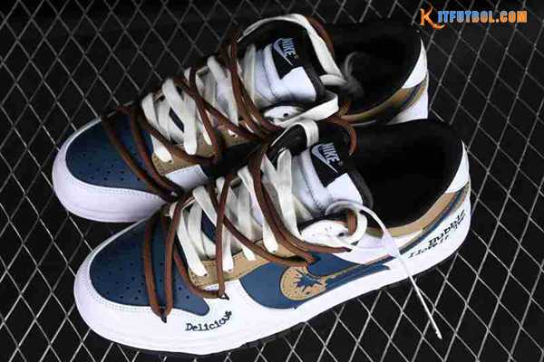 Nike SB Dunk Low Blanco/Azul/Pardo DD1391-100