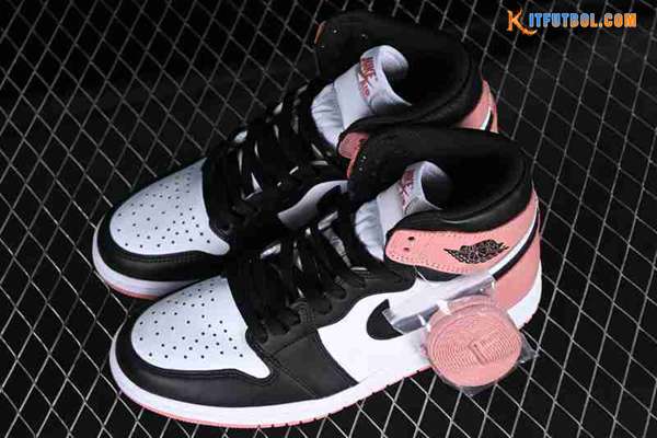 Nike Air Jordan 1 High Zoom Blanco/Negro/Rosa CMFT 861428-101