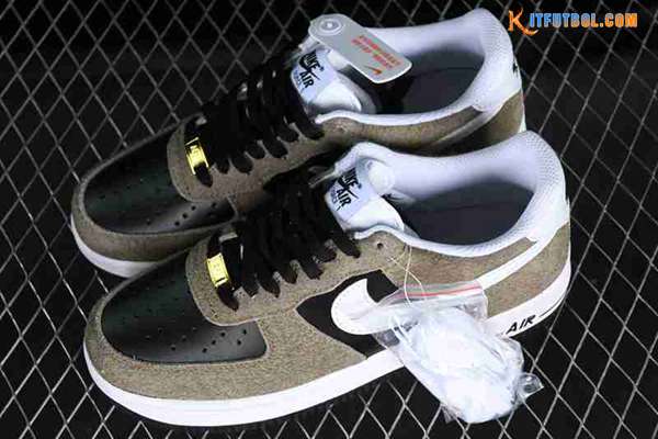 Nike Air Force 1'07 Low Blanco/Negro/Pardo AV0383-225
