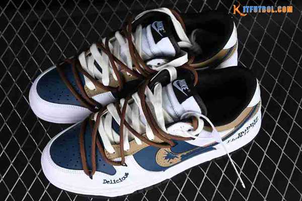 Nike SB Dunk Low Blanco/Pardo/Azul DD1391-100