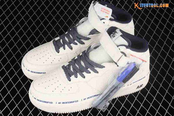 Nike Air Force 1'07 Mid Blanco/Azul NU8802-303