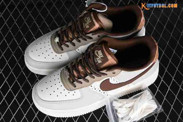 Nike Air Force 1'07 Low Blanco/Gris/Pardo FV3702-121