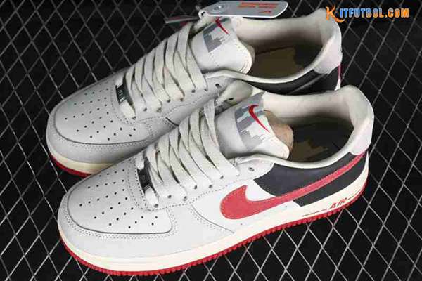 Nike Air Force 1'07 Low Blanco/Gris/Negro/Rojo FQ8743-121