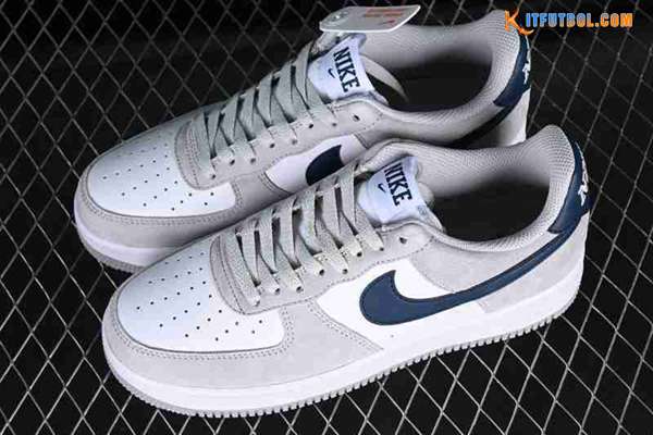 Nike Air Force 1'07 Low Blanco/Gris/Azul FD9748-001-02