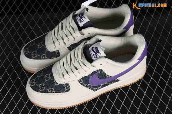 Nike Air Force 1'07 Low Blanco/Negro/Violeta CW2288-111