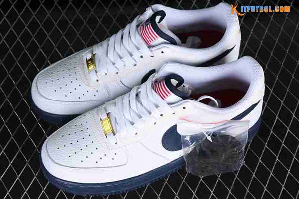 Nike Air Force 1'07 Low Blanco/Azul CK5718-100