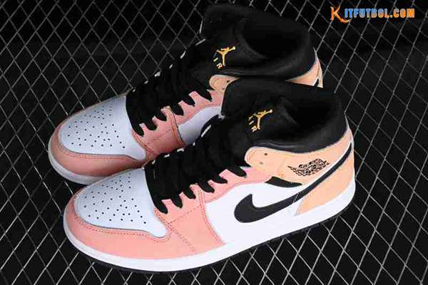 Nike Air Jordan 1 Mid Blanco/Negro/Rosa/Naranja DX4332-800