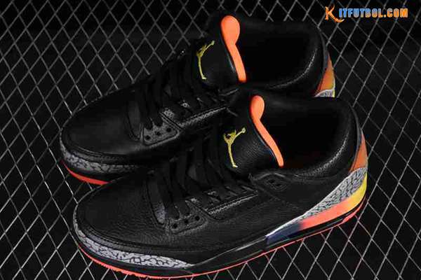 Nike Air Jordan 3 Retro AJ3 Negro/Naranja FN0344-902