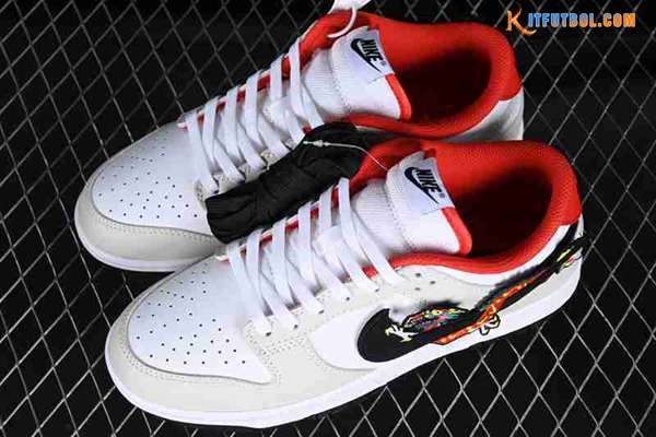 Nike SB Dunk Low Blanco/Negro/Rojo FZ5528-101