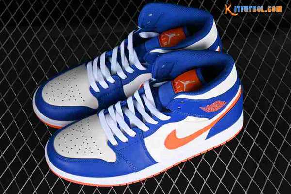Nike Air Jordan 1 Mid Blanco/Azul/Naranja FD1029-400