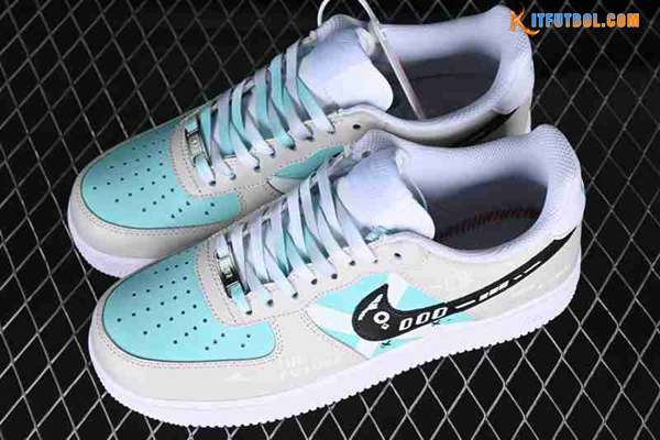 Nike Air Force 1'07 Low Blanco/Gris/Negro/Azul CW2288-111
