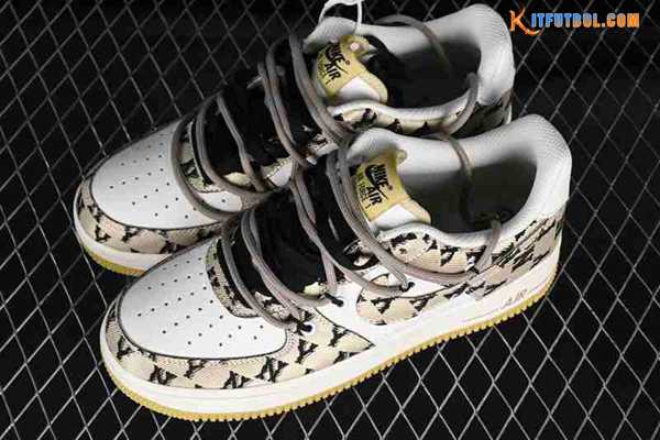 Nike Air Force 1'07 Low Blanco/Negro/Pardo BD7700-777