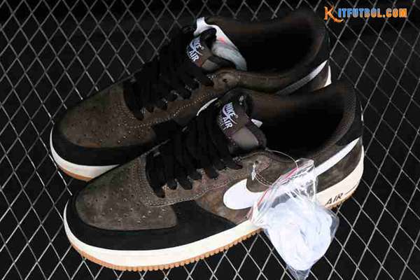 Nike Air Force 1'07 Low Blanco/Negro/Pardo AV0383-230