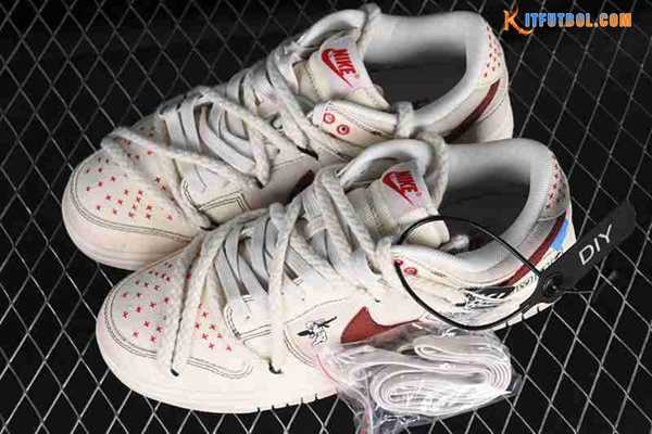 Nike SB Dunk Low Blanco/Rojo DV0834-100-03