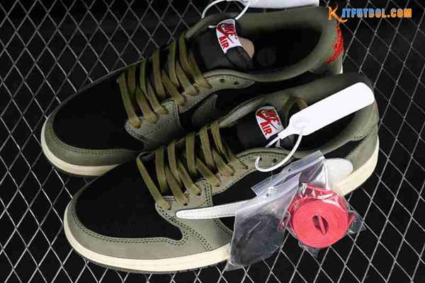 Nike Air Jordan 1 Low Blanco/Negro/Verde DM7866-002